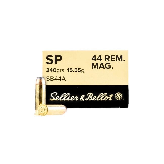 S&B 44 REM MAG 240GR HP